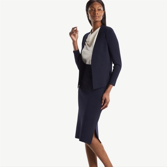 MM Lafleur Dresses & Skirts - MM Lafleur Harlem Skirt Navy NWT Size Small